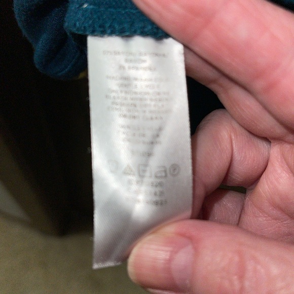 Lou & Grey for Loft Teal Cowl Neck shirt - Picture 4 of 6